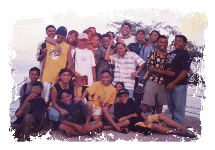 Seaside barkada on the pier
