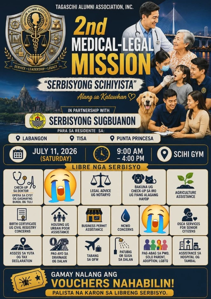Poster for the 2nd Medical-Legal Mission